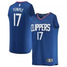 Camiseta Garrett Temple 17 Los Angeles Clippers Icon Edition Azul Hombre